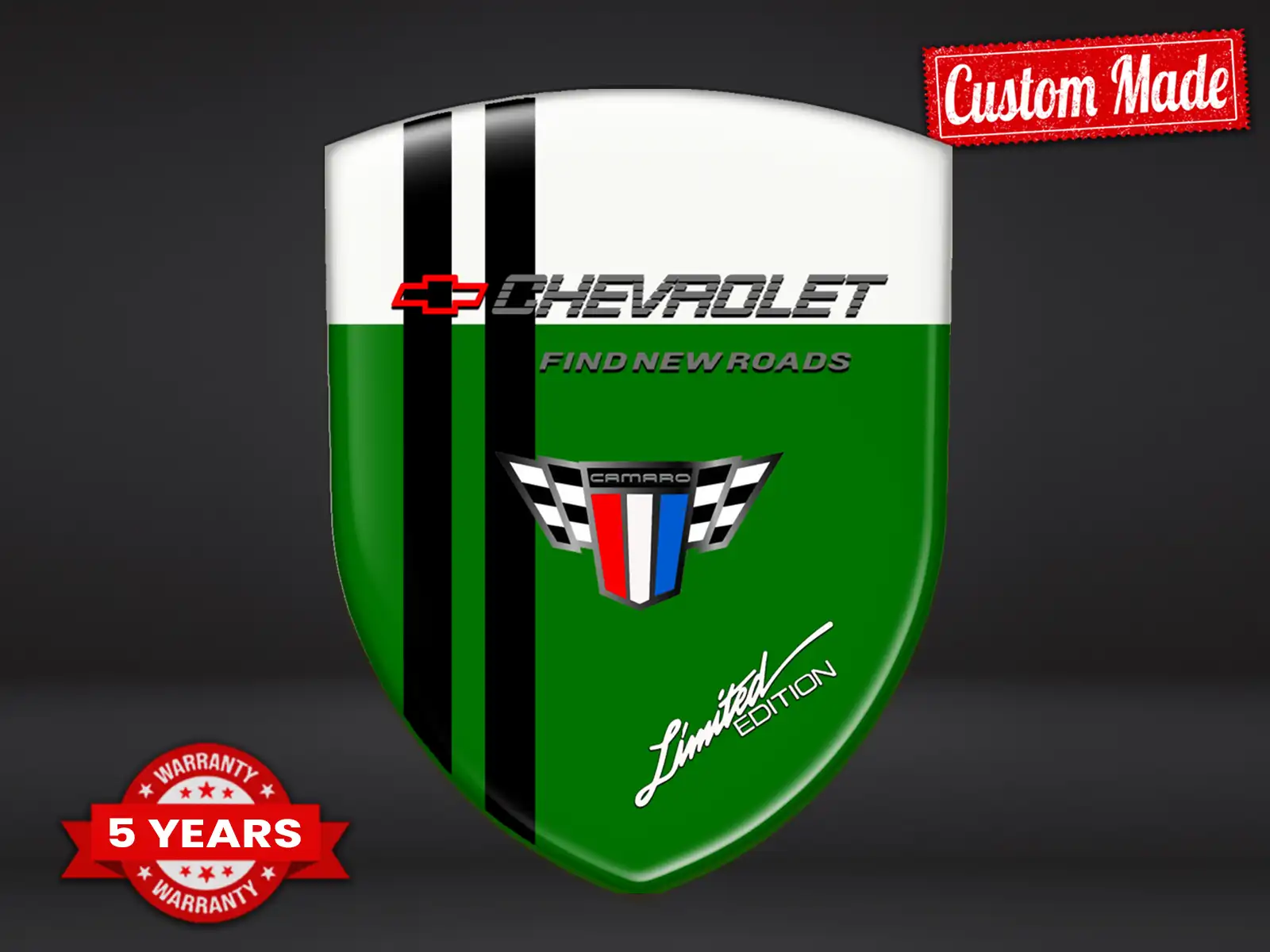 Chevrolet Adesivi 3M Pregiati Professionali Regolabili
